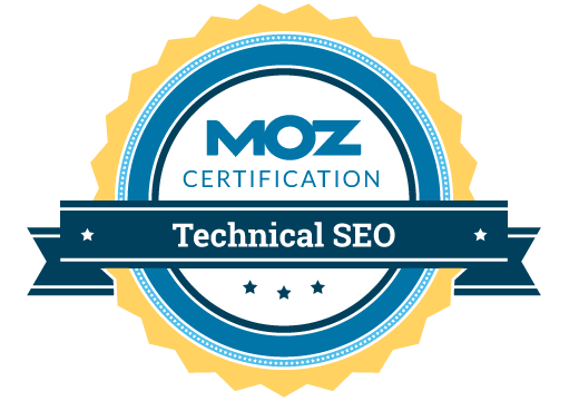 Moz Technical SEO Certified